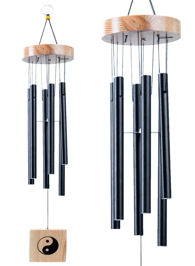 ARM nest Wind Chime | Wind Chimes for Balcony | Wind Chimes for Home Positive Energy (Black) - Image 1